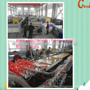 Hot sale WPC extrusion line / WPC extruder / WPC making machine